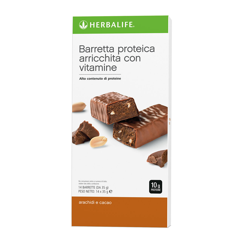 Barrette proteiche Arachidi e Cacao